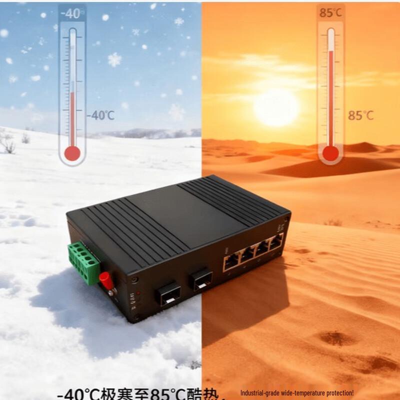 Guangyu Xingzhou Industrial Gigabit PoE Fiber Transceiver