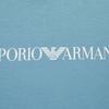 Emporio Armani FW22 Logo Print Crew Neck Long Sleeve T-Shirt Men Tops Blue 8N1TN8-1JPZZ-22F-0784