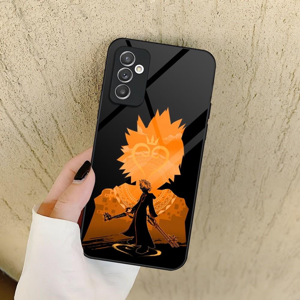 Kingdom Hearts Crayon Style Pattern-Bright Phone Case for Samsung Galaxy S24 S23 S22 S21 S20 A24 A34 A54 A53 Note20 M54 Fe Ultra