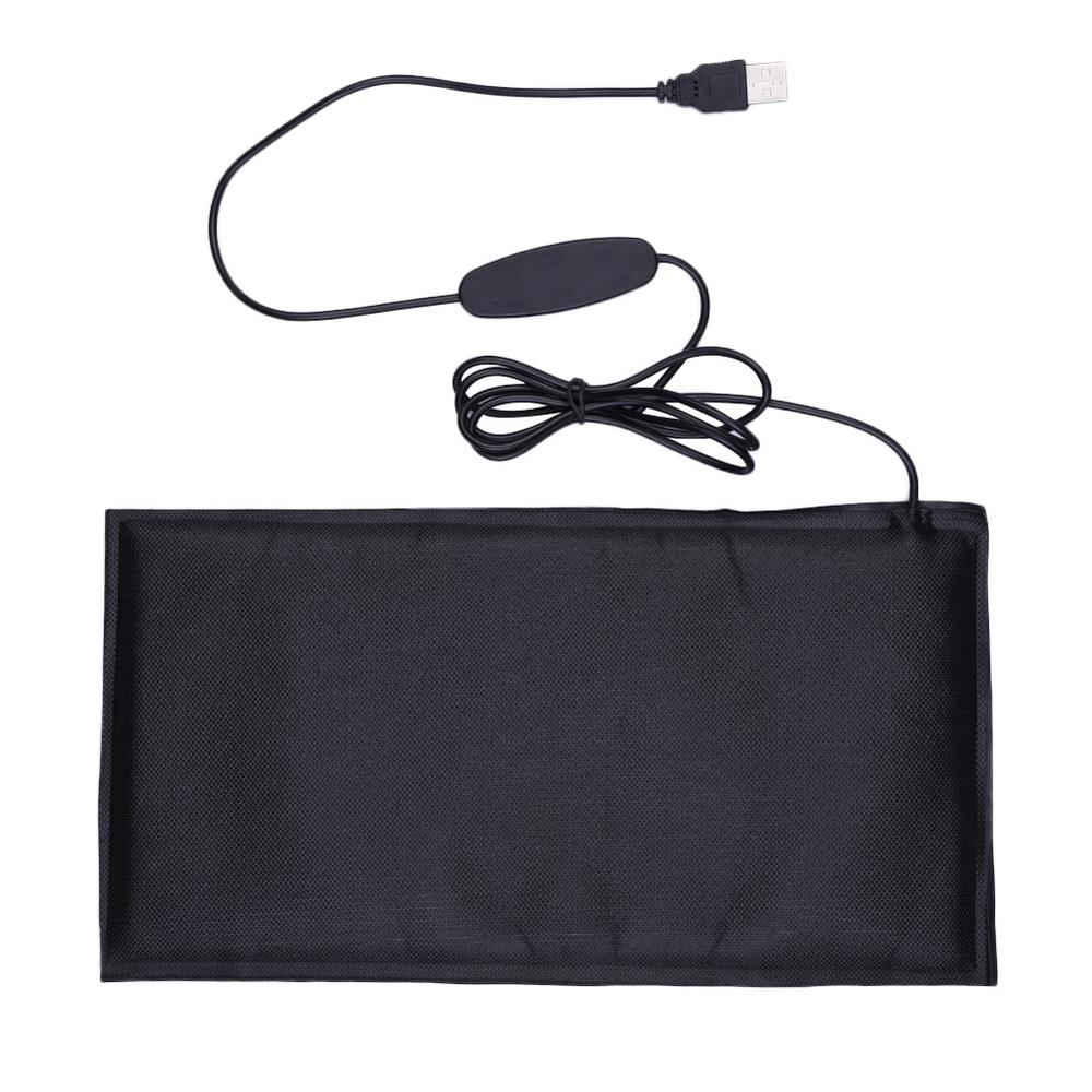 Reptile Heating Pad USB Heating Sheet Winter Carbon Fiber Pet Heating Pad Heating Warm Mat For Small Animals