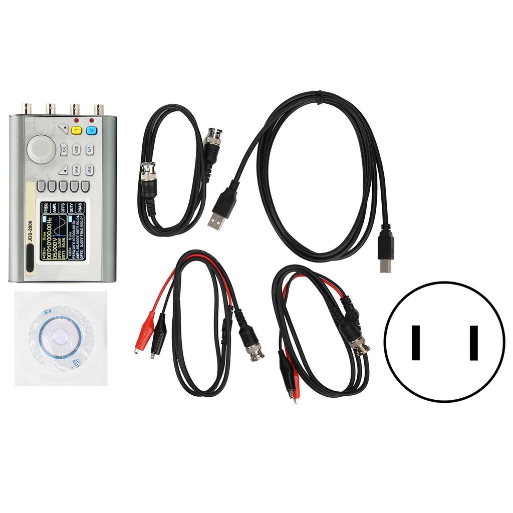 JDS2900 30M Function Arbitrary Waveform Signal Generator DDS 2CH Pulse Signal Sources