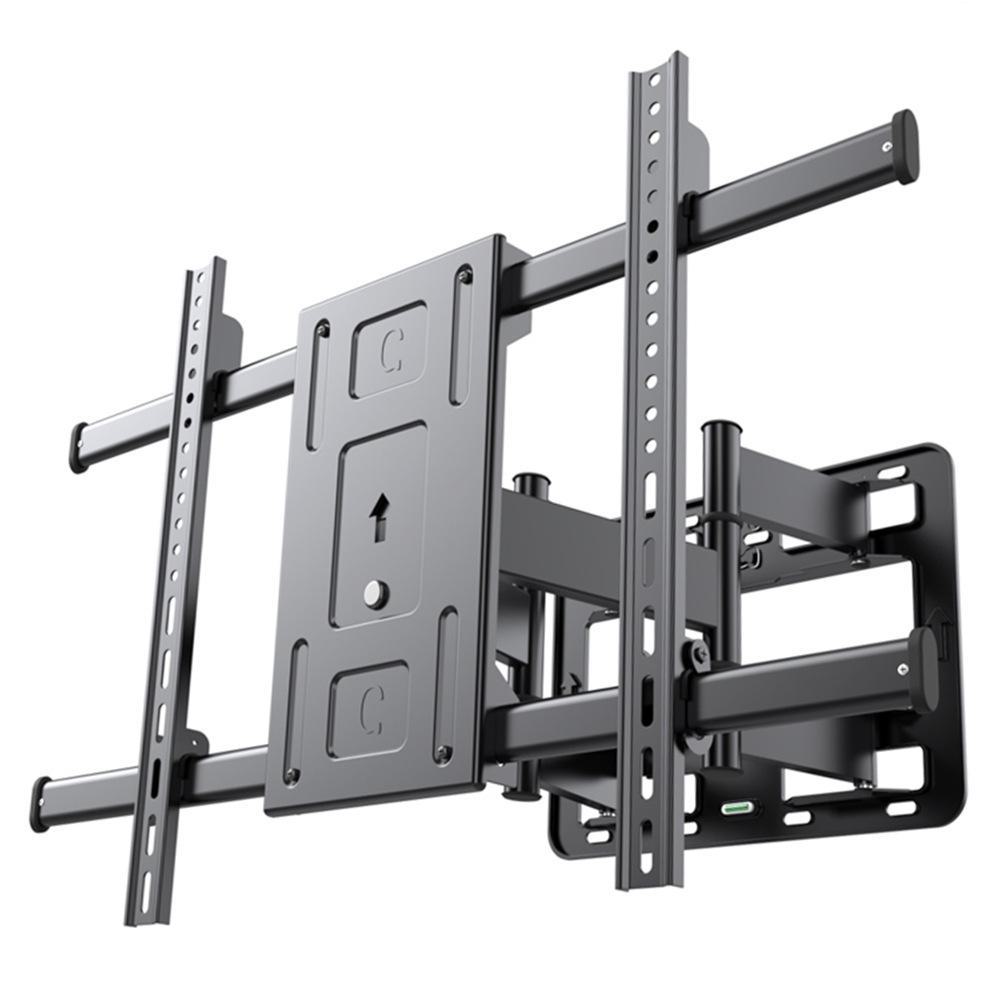 Ultra-Thin Telescopic Rotating Wall Mount Bracket for 65-100 Inch TVs