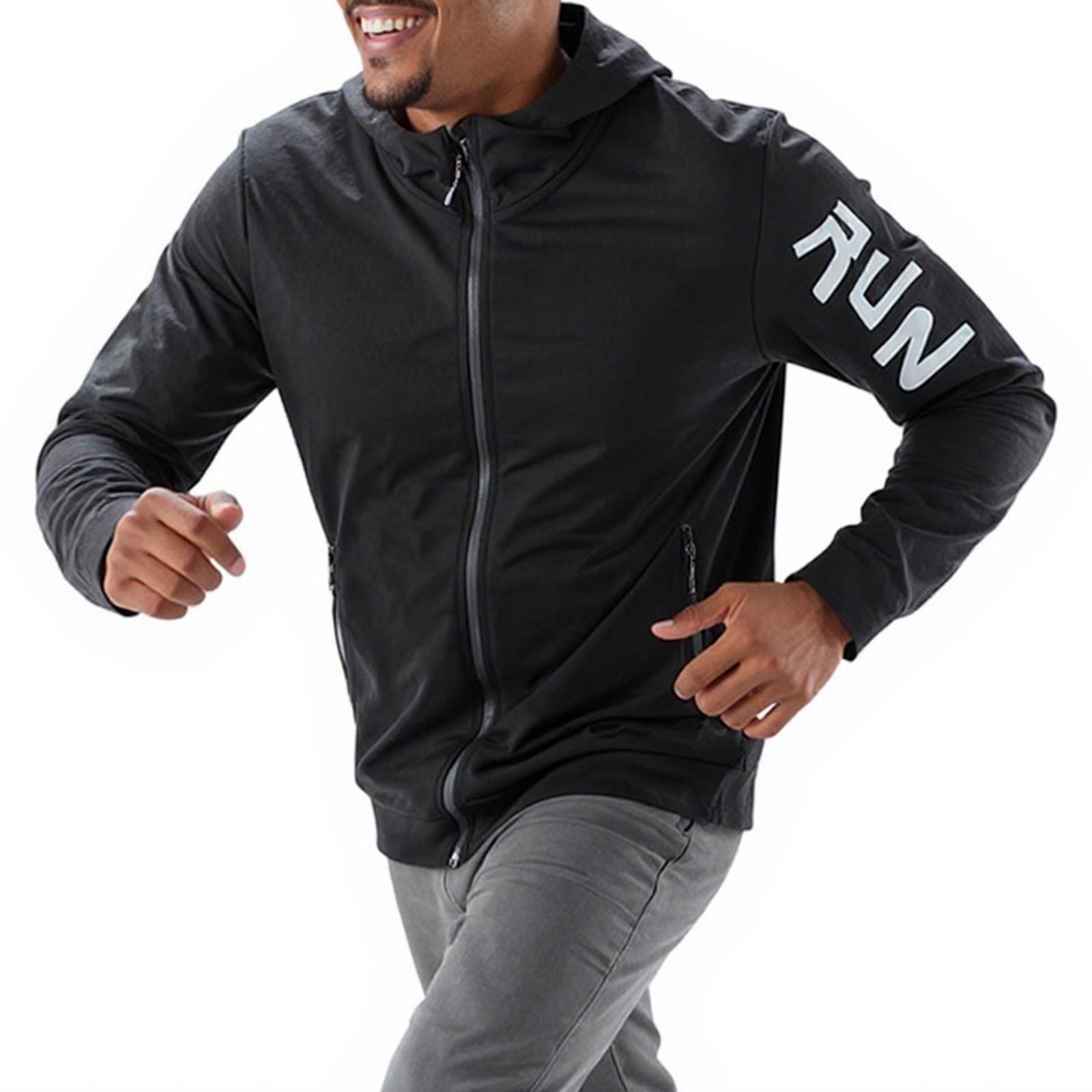 

Мужская одежда для бега Свободная Быстросохнущая одежда Тренировочная Велоспорт Спорт Фитнес S