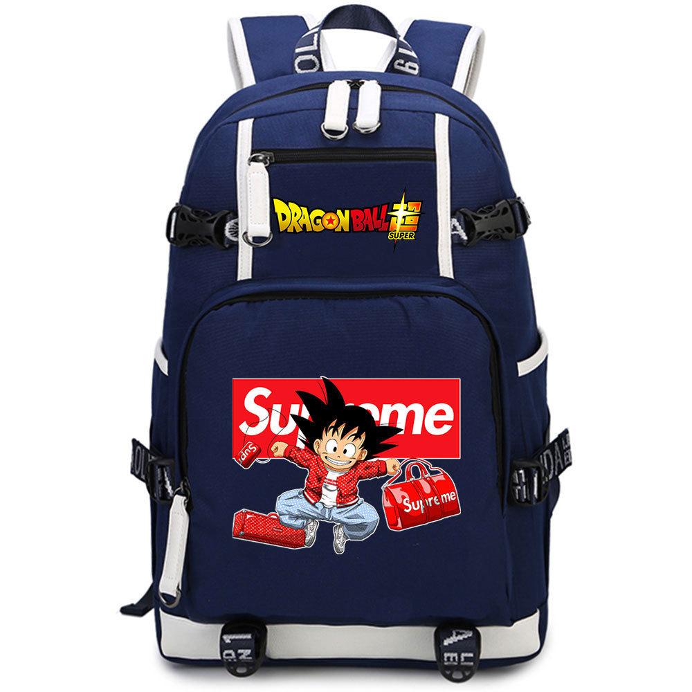Dragon Ball Sun Wukong Large Capacity Teen Student School Bag Men's and Women's Leisure Travel Backpack