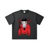 260 GSM Double Yarn 32 Count 100% Cotton One Piece V26 Luffy Wano Print Unisex Heavy Cotton T Shirt
