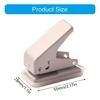 2 Pcs Handheld Hole Punch Single Hole Punch Paper Punch Small Punching Pliers 6mm Portable Hole Puncher for Cards Craft