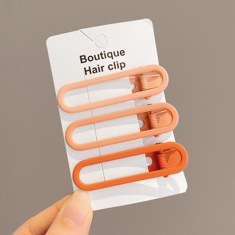 Women Hair Clip Ultra-tight Seamless Side Bangs Hairpin Korean Style Duckbill Makeup Hairpin