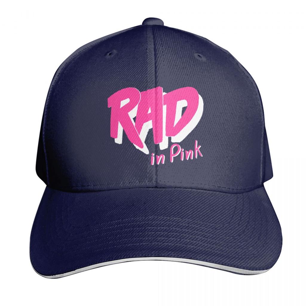 Rad in Pink Tee Shirt Black Baseball Cap winter hats for Unisex Hip Hop New In The Hat For Girls Unisexs