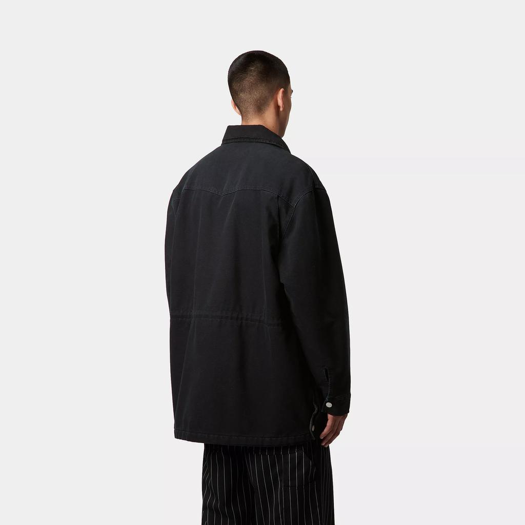 Carhartt WIP Simple Comfortable Casual Long Sleeve Loose Jacket Unisex jackets Black I034314-00E-4O