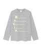 THE COLDEST MOMENT Tcm Bacia Long Sleeve (Melange Gray)
