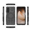 Samsung Galaxy A26 Magnetic Ring Case 360° Rotatable [Military-Grade Drop Protection] + Metal Plate for MagSafe Phone Case