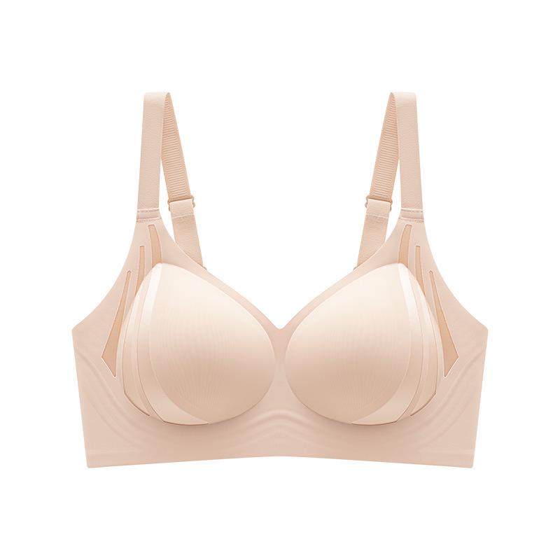 Seamless Deep V Anti-Sag Bra - Slimming Lift for Fuller Busts