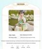 Girls' Summer Hanfu Ruqun Dress: New Chinese Style Princess Performance Costume