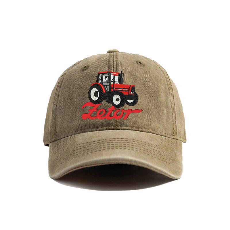 Zetor Baseball Caps Distressed Hats Cap Unisex Women Retro Outdoor Summer Adjustable Hats MZ-296
