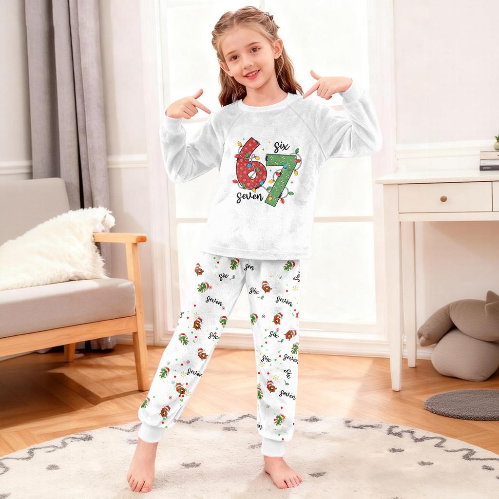 Children's Boys And Girls Thin Two-piece Long-sleeved Pants Two-piece