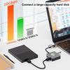 USB 3.2 Hub 4 in 1 USB C Hub USB-C/USB-A auf 10Gbps USB 3.2 Mini 4 Port USB Hub USB Typ C Multiport-Adapter Computerzubehör