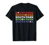 South Park Cartman Kenny Kyle & Stan Color Text T-Shirt