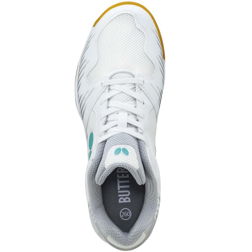 Butterfly Resoline Birata Takkyu Shoes White (93700-270) 23.0