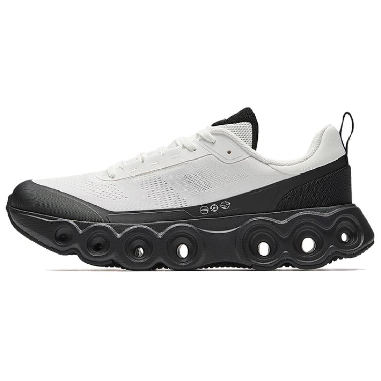 Anta Men Cloud Running Cushioning Shoes Black White 912615506-4 39