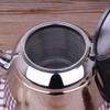 1.2L/1.5L Stainless Steel Teapot Coffee Pot Practical Modern Design Hot Water Teaware With Fine Filter To Brew Loose Leaf Tea