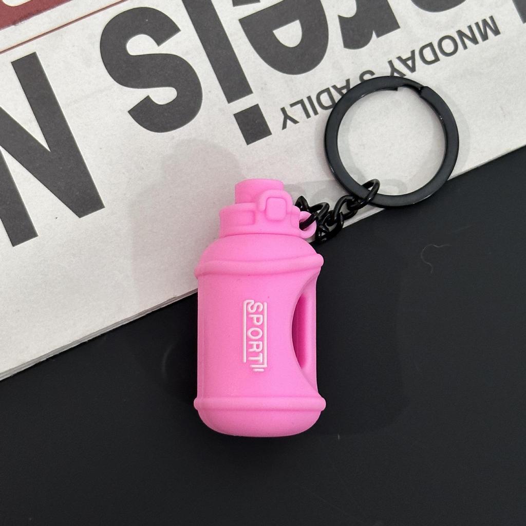 Fitness Series Gummi-Schlüsselanhänger: Hantel- & Kurzhantel-Anhänger für Geschenke