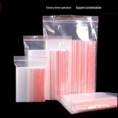 Disposable Transparent Self-Sealing Plastic Bags