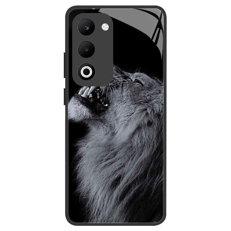 For OPPO A5 A5M Case Luxury Tempered Glass Phone Case For Oppo A5i Pro Shockproof Hard PC Back Cover Camera Protection Fundas
