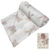 By Childcare PureHug Gauze Swaddle Baby Winter [Recommended Workers] Blanket, Blanket, Newborn, (Rabbit)