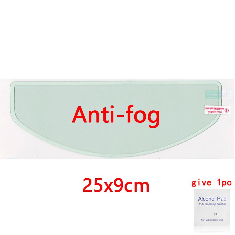 Universal Motorcycle Helme Anti-Fog Rainproof Film Fashion Nano Coating Clear Protective Patch Electric Bicycle Driving