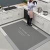 Alfombrilla de suelo de lodo de diatomeas Tienda completa Alfombrilla de suelo para el hogar Cocina Absorción de agua Aceite Antideslizante Restaurante Alfombrilla de suelo Lodo de diatomeas