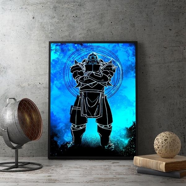 Watercolor Canvas Painting Posters and Prints Wall Art Pictures for Living Room Decoration No Frame