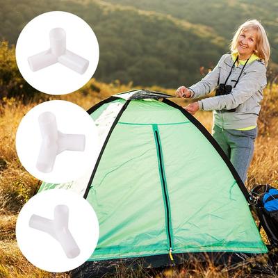 2Pcs 90 120 135  Degree Water Pipe Connectors Inner Diameter 16mm Tent Rod Adapter Plastic Tent Pole Connector Replacement
