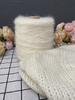 Hand Knitted Hollow Cashmere Spray Yarn Soft Fluffy Woolen Thread for Scarf Sweater Hat DIY Handmade Knitting Material