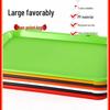 Thickened Rectangular Plastic Fast Food Tray