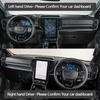 Für Ford Everest Ranger Wildtrak Raptor T9 ~ 2025 Armaturenbrettabdeckung Matte Anti-Rutsch Matte Sonnenschutz Dashmat Teppich Zubehör 2024