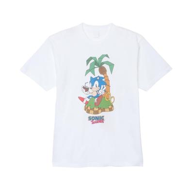 T-shirt Small Planet Sonic le Hérisson Palmier (Taille L)