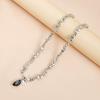 Crystal Pendant Necklace for Women Irregular Choker Jewelry Gifts