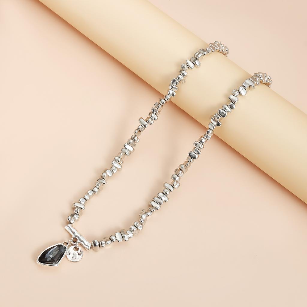 Crystal Pendant Necklace for Women Irregular Choker Jewelry Gifts