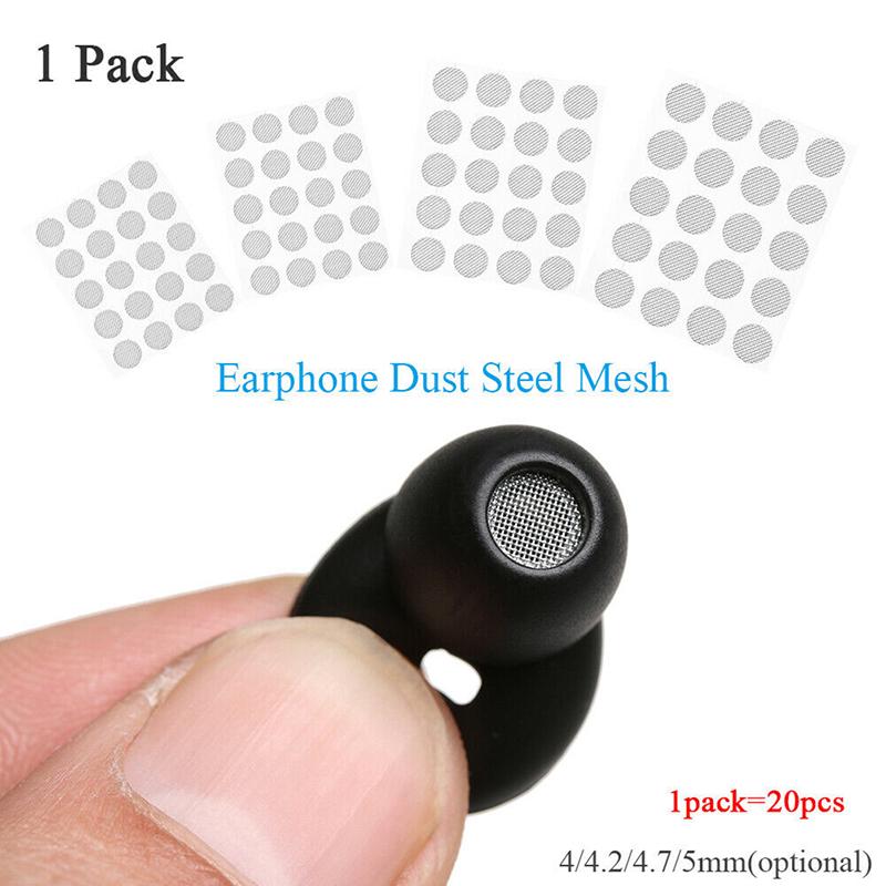 Earphone Dustproof Network Steel Mesh 4mm 4.2mm 4.7mm 5mm DIY Accessories