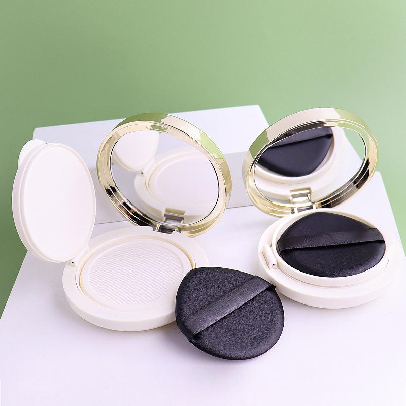 Portable Empty Air Cushion Puff Box With Powder Sponge Mirror Portable Cosmetic Makeup Case Container For Bb Cream Foundation