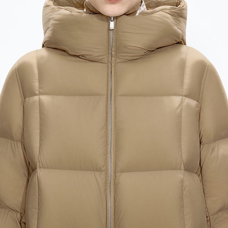JNBY Lightweight 95% Goose Down Hooded Puffer Jacket