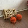 Anti-collision Halloween Jewelry Box Wedding Flannel Jewelry Organizer Pumpkin Rings Box  Propose