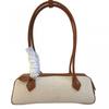 Cloth Leather French Niche Sausage Bag Retro Underarm Bagel Women's Handbag Commuting All-match Shoulder