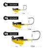 2pcs Jig Head Fish Hook 10g 25g 45g Fish Head Fish Hook for Soft Bug Fishing Tackle