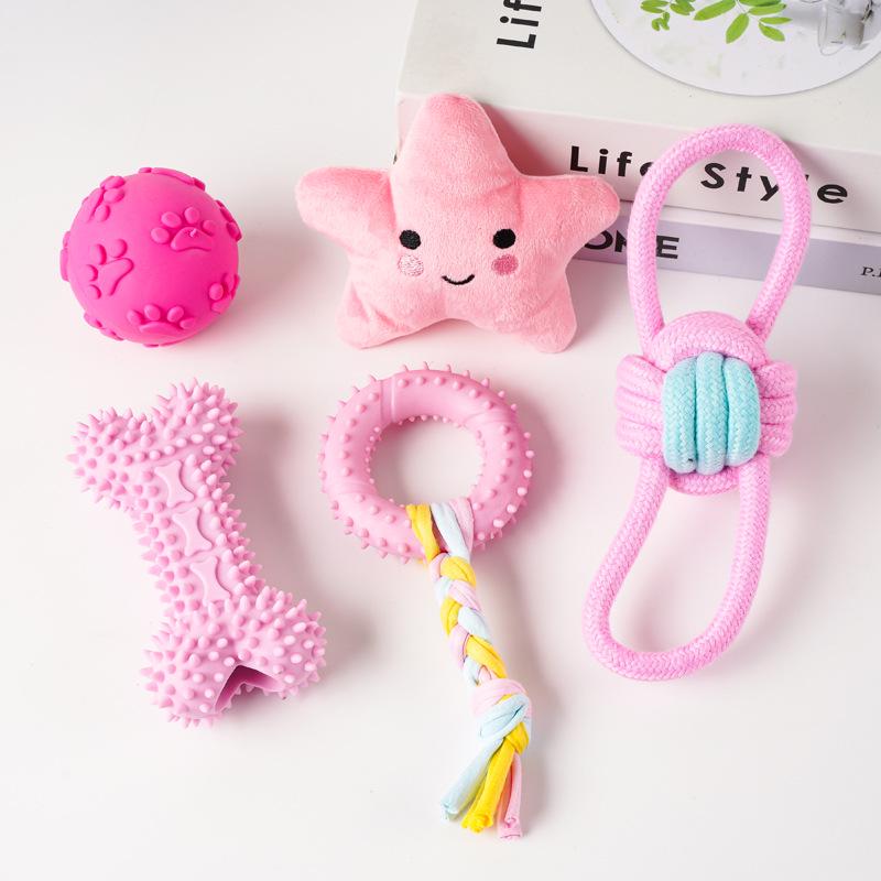 Durable TPR Dog Teething Stick: Bite-Resistant, Self-Play, Boredom Relief Toy