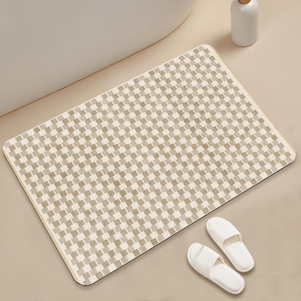 Potisk diatom Koupelna zahušťovací rohož Vana Protiskluzové koberce V umyvadle Vana Boční podlaha Koberec Sprcha Rohožka Rohožka Paměťová pěna 3D Pad