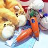 Neues Original Zootopia 2 Judy Karottenförmiger 2-in-1 Diktiergerät Kugelschreiber | 60 Sekunden Aufnahme | Ideales Geburtstagsgeschenk