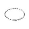Jbans Classic Unisex Surgical Steel Ball Chain Couple Bracelet (C1701-Ac290Sv)