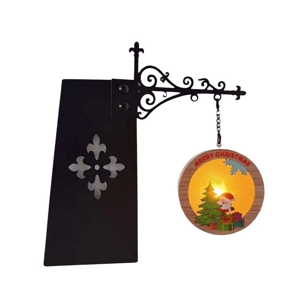 Decorative Bookshelf Lighting Warm Light Christmas Library Lamp Bookshelf Lantern Light Christmas