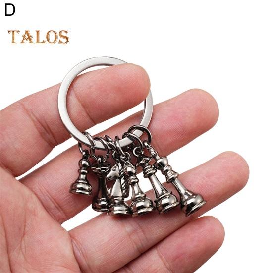 Șah breloc geantă farmece ușor de agățat portabil ușor multifuncțional geantă de mână portofel șah breloc agățat decorare